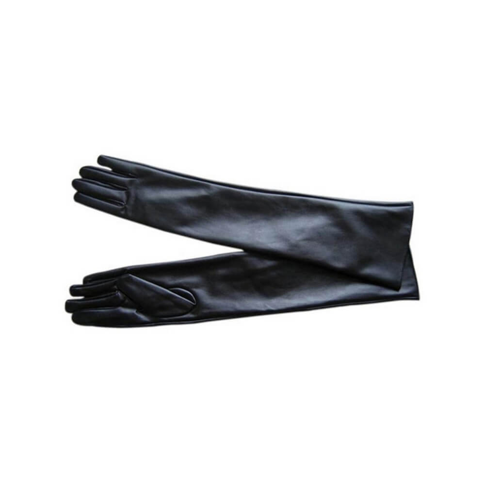 03-11.jpg Leather Long Gloves - Image 1