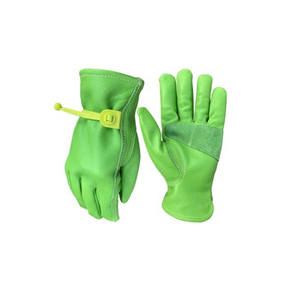 05-6.jpg Leather Gardening Gloves - Image 1